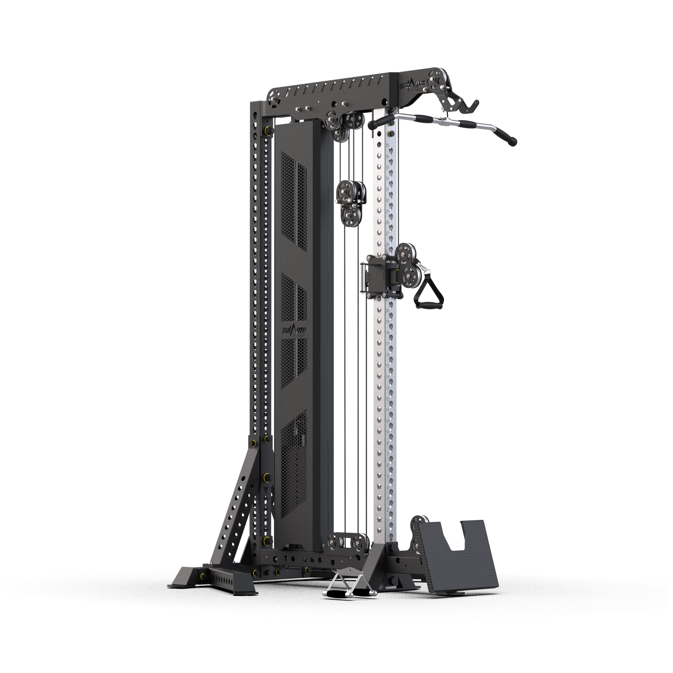 SumDyn Cable Tower 3-in-1 Functional Trainer in Matte Black