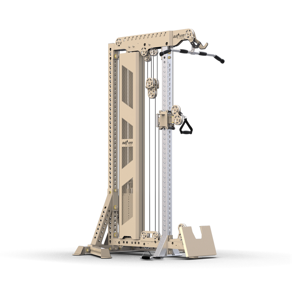 SumDyn Cable Tower 3-in-1 Functional Trainer in Sandstone